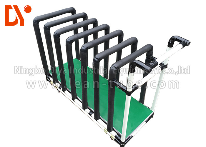 Hand Pushed Heavy Duty Tool Cart Aluminium Profile Welded Corrosion Resistance