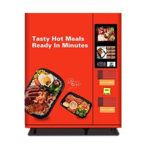 China Hot Food Lunch Box Packed Ready-To-Eat Food Snack Vending Machine on sale