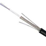 Outdoor Duct Aerial Single Mode G652D Fibre Optical Cables GYXTW Armoured 2 4 6