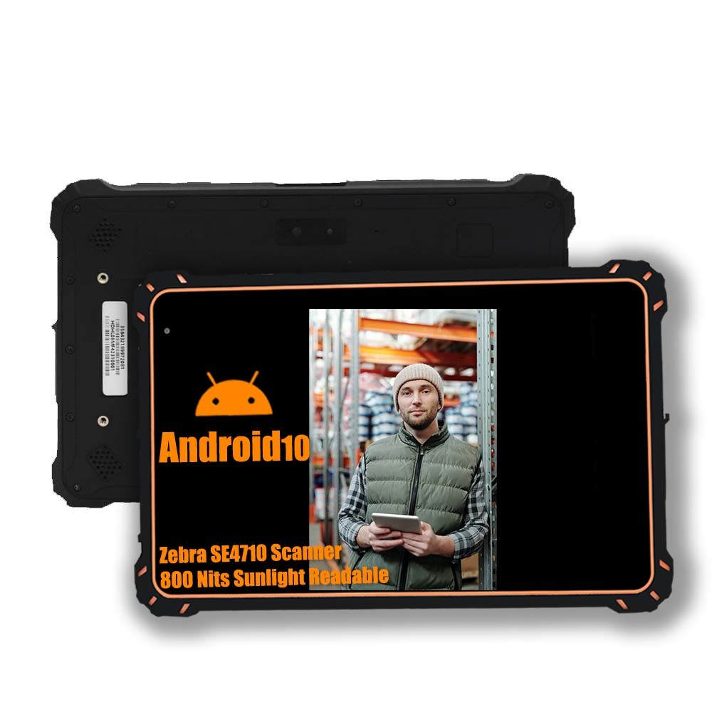 Practical Industrial Fanless Mini PC , Wireless 8 Inch Rugged Android Tablet
