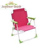 Oversized Blue Foldable Fishing Chair Steel Iron Oxford Fabric
