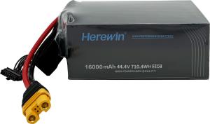 Wholesale Herewin 12S1P 16000mAh 44.4V 25C Pouch Pack Battery for UAV from china suppliers