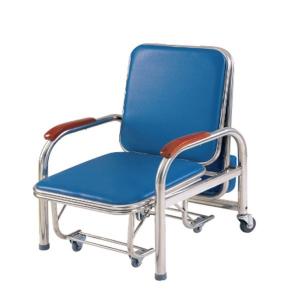 Wholesale Stainless Steel Accompany'S Chair Bed , Foldable Sleeping In Hospital Chair from china suppliers