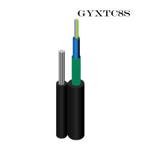 Wholesale 12 24 Cores Armoured Self Supporting Fiber Optic Cable GYXTC8S from china suppliers