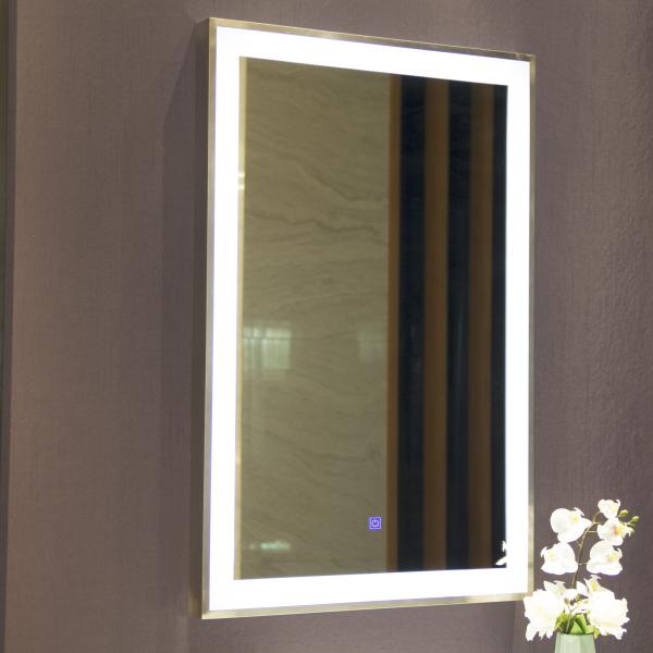 Bathroom Decoration Makeup Wall Mounting Vanity Framed LED Mirror With