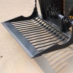 Grapple bucket for mini skid steer loader
