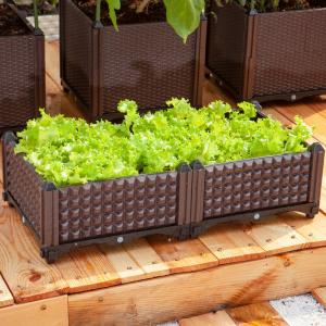 Wholesale Automatic Watering Plastic Veggie Planter Boxes 48 Inch Plastic Planter Box from china suppliers