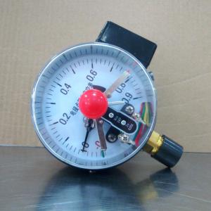 Wholesale BSP BSPT Electric Contact Pressure Gauges 100mm Dial Radial Mounting from china suppliers