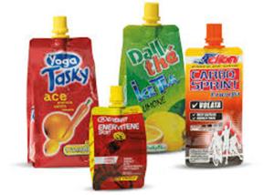 Wholesale Baby Using Drink Aluminum Foil Packaging Bags Clear Disposable With Spout from china suppliers