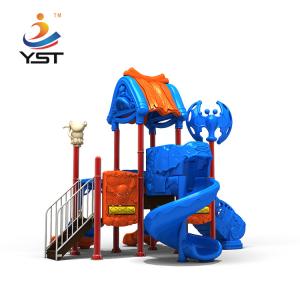 Wholesale PVC Coated Outdoor Kids Slide Playground Equipment Anti Crack from china suppliers