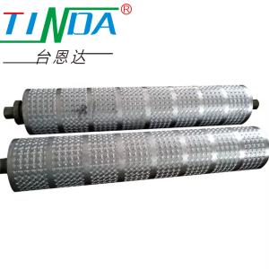 Wholesale Custom Aluminum and Stainless Steel Industrial Metal Embossing Roller for Paper Manufacture from china suppliers