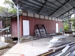 Small Shipping Container Homes With Balcony 20ft Steel Thickness 3mm Column