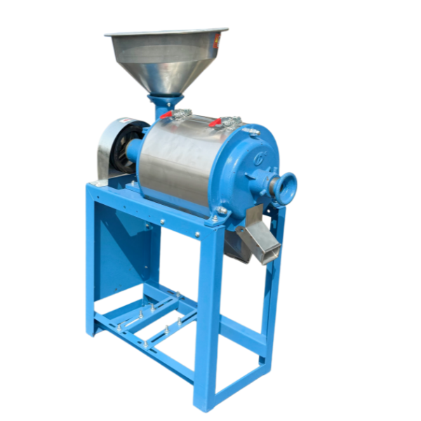 80kg/H Flour Mill Machine Rust Free Cereal Grinder Machine For Shop 3 Power Options