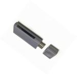 Gray SD Card Thunderbolt 3 50MM Female USB Type C Hub