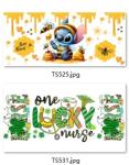 Halloween Ghost Horror Elements Sticker UV DTF Vinyl Self Adhesive
