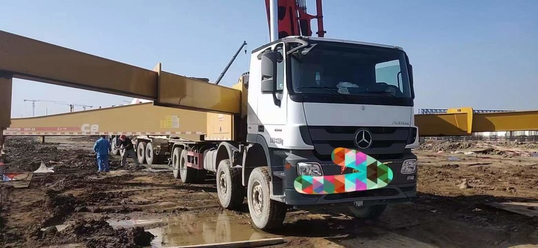 2019 Sy 56m Concrete Pump on Benz Truck Concrete Boom Pump