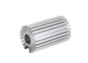 Wholesale Durable Silvery Anodized Aluminum Heatsink Extrusion Profiles For Led Light from china suppliers