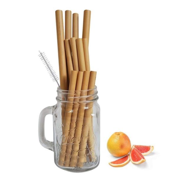ECO FRIENDLY NATURAL BAMBOO STRAW BAMBOO STRAW FOR TRAVELLING WHOLESALE BAMBOO