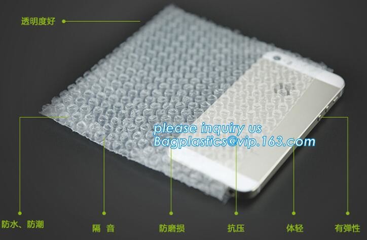Plastic wrap air bag colume double layer bubble courier bag poly bubble bag for promotion, Shockproof Safety Air Cushion