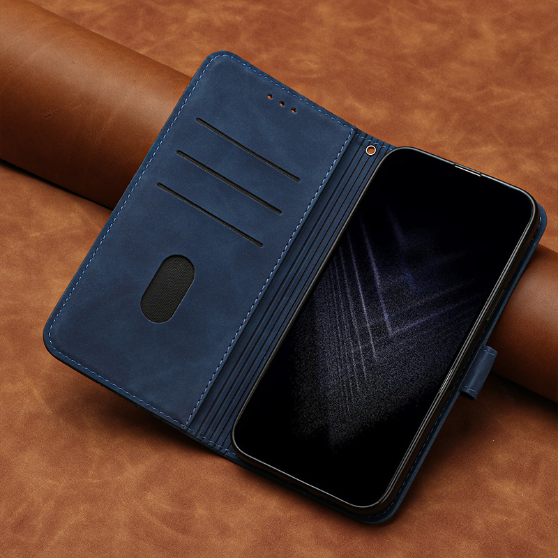 Multifunctional Strong Magnetic Flip Series PU Leather Case for iPhone 15 Promax