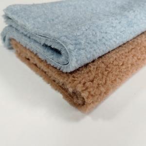 Wholesale 390gsm Polyester Sherpa Fleece Fabric from china suppliers