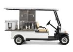 Electric Utility Golf Beverage Cart 48v Battery Power With Ice Box
