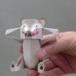 DIY Paper Toys Origami Toys Creative Cartoon Cute Origami Paper Toys Organ