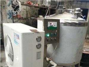 Wholesale Vertical Milk Cooling Tank 500 Ltr , 6000Kilocalorie/H Raw Milk Storage Tank from china suppliers
