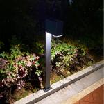 Garden Outdoor Solar Post Lights Cuboid 5V 1.5W High Brightness