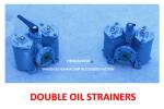 Duplex Oil Strainers Oil Separator Outlet Dual Low Pressure Crude Oil Filter