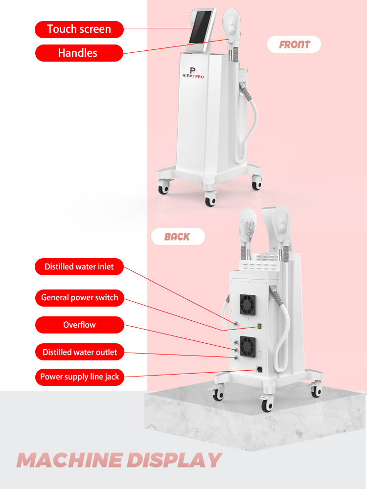 LF-446 Best Technology High Intensity Electromagnetic For Body Shape Muscle Training Machine