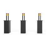 Vehicle Automatic Rising Bollards Hydraulic Control Warning Anti Collision