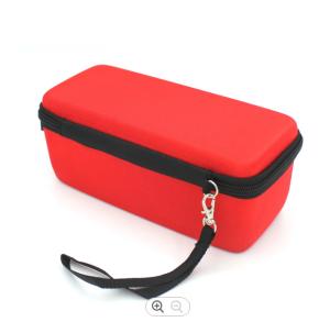 Wholesale Shockproof Pu Leather EVA Speaker Case Pantone Color Mesh Pocket from china suppliers