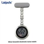 34mm Case Digital Fob Watch Organic Glass Pendant Watches For Nurses