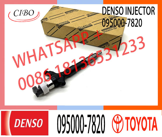 23670-30290 Genuine 9709500-782 common rail injector 095000-7820 for diesel injector 095000-7450 23670-39265 23670-39165