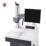 50w 20w 30w Fiber Laser Marking Machine For Metal Cabinet
