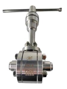 Wholesale ISO9001 Approved Manual Cryogenic SS Ball Valve DN15 PN 25 from china suppliers