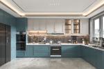 Luxury Kitchen Design Cupboard Lacquer Kitchen Cabinets For Apartment Hotel