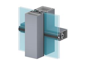 Wholesale Heat Insulation Aluminium Curtain Wall Profile 0.8-3.0mm Thickness from china suppliers
