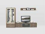 Unique modern style TV stand, TV table, TV cabinet with showcase for living room