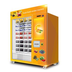 Buy cheap 22 Inch Touch Screen Frozen Food Vending Machine For Outdoor 120W from wholesalers