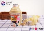 Round Healthy Leak Proof Kids Plastic Water Bottles Childrens Drink Bottle