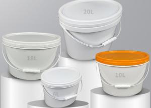 Wholesale Multifunctional Customizable Oval Plastic Bucket Food Grade 5L-20L from china suppliers