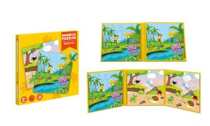 Wholesale Educational Toys Magnetic Jigsaw Puzzle Book Insects Theme For Kids Ages 3 Years Up from china suppliers