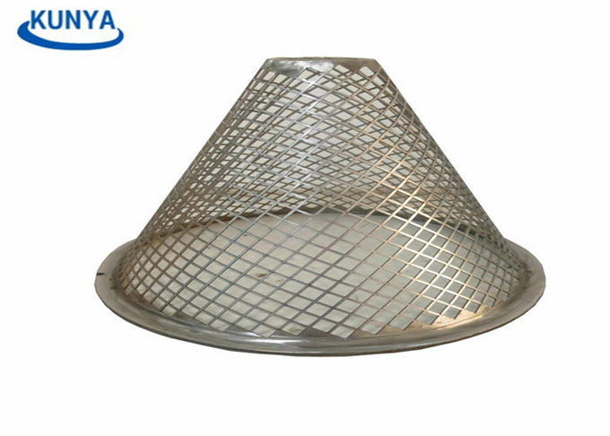 Threaded Interface Conical Sintered Filter Elements Cone 8000 Mesh Stainless Steel Basket