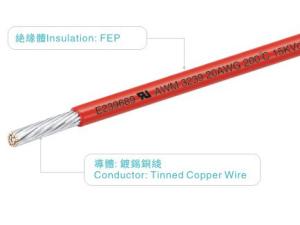 Wholesale FEP wires UL758 AWM3239 26AWG 15000V/200C white for heater home appliance light industrial power from china suppliers