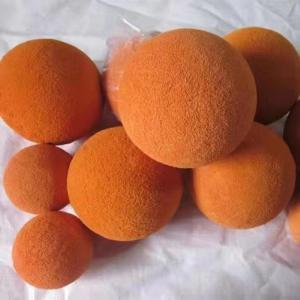 Wholesale 2 Inch Concrete Pump Parts , Sponge Clean Out Ball For Cleaning from china suppliers