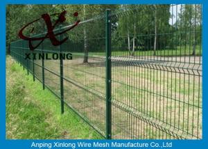 Wholesale Triangle Curved Green Metal Wire Mesh Fence Wire Diameter 5.0mm from china suppliers
