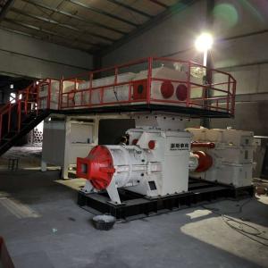 Wholesale CE ISO Certified Brick Plant Machine Double Stage Vaccum Extruder for Fired Clay Brick Production from china suppliers
