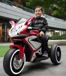 Manufacture of 12v7 Dual-Drive 540 Motor Ride-On Motorcycle Car for Kids in Red